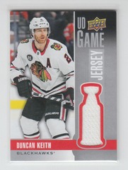 2019-20 Upper Deck UD Game Jersey Duncan Keith #GJ-DK Blackhawks